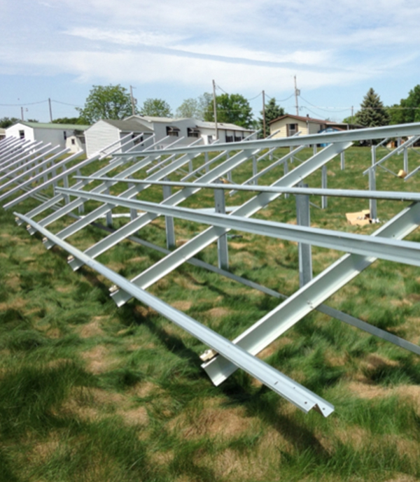 Ground-Mounted Solar Structures